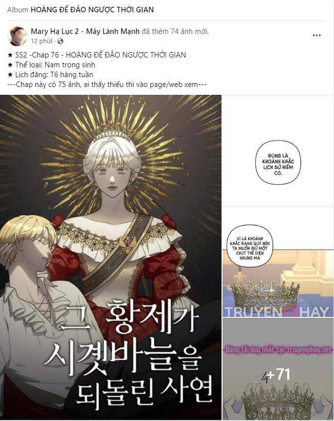 Hoàng Đế Đảo Ngược Thời Gian Chapter 76.2 - 43