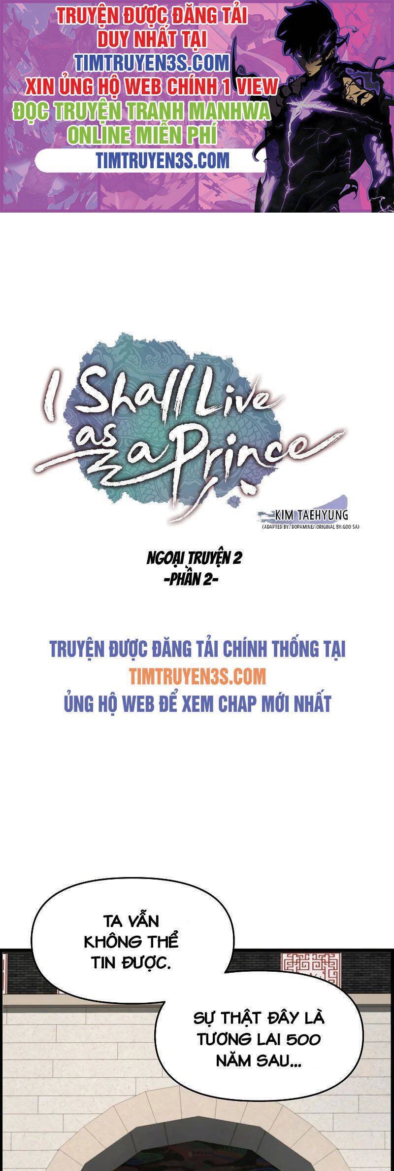 Tôi Sẽ Sống Như Một Hoàng Tử Chapter 87 - 2