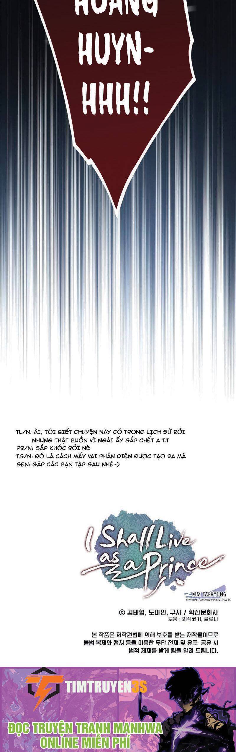 Tôi Sẽ Sống Như Một Hoàng Tử Chapter 80 - 52