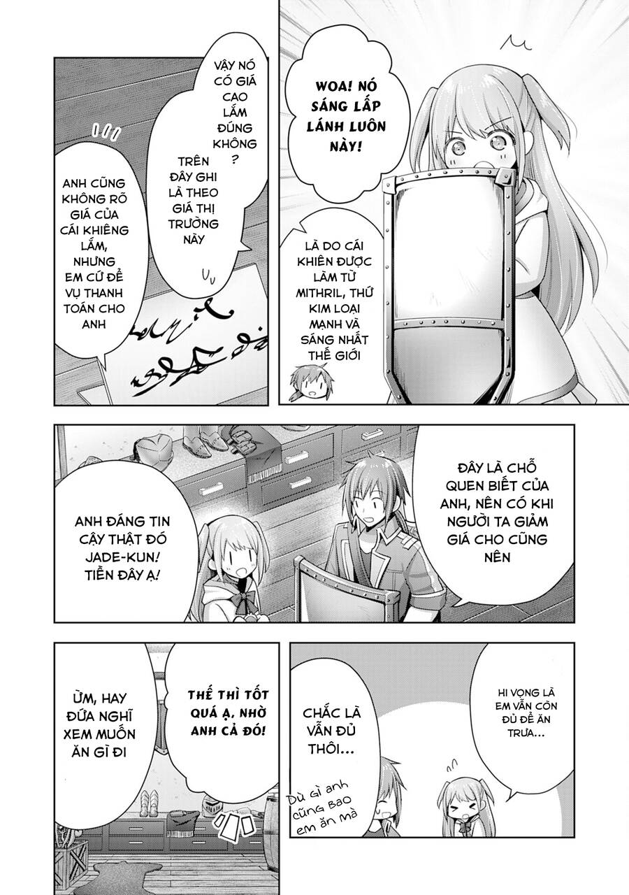 Vì Muốn Tỏ Tình Với Cô Lễ Tân Nên Tôi Thường Xuyên Lui Tới Guild Rồi Dần Trở Thành Dũng Giả Chapter 10 - 18