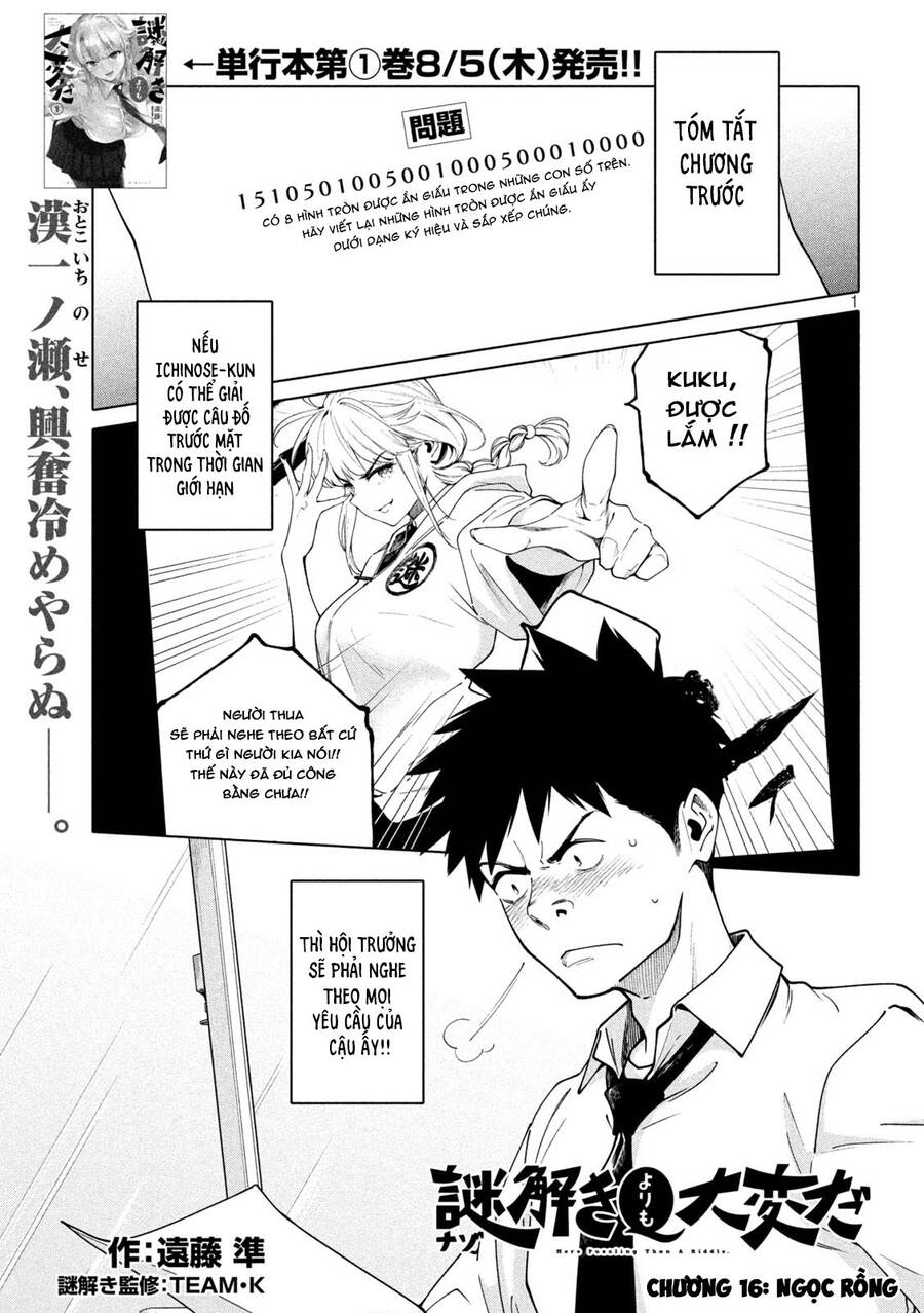 Điều Còn Khó Hơn Cả Việc Giải Đố Chapter 16 - 2