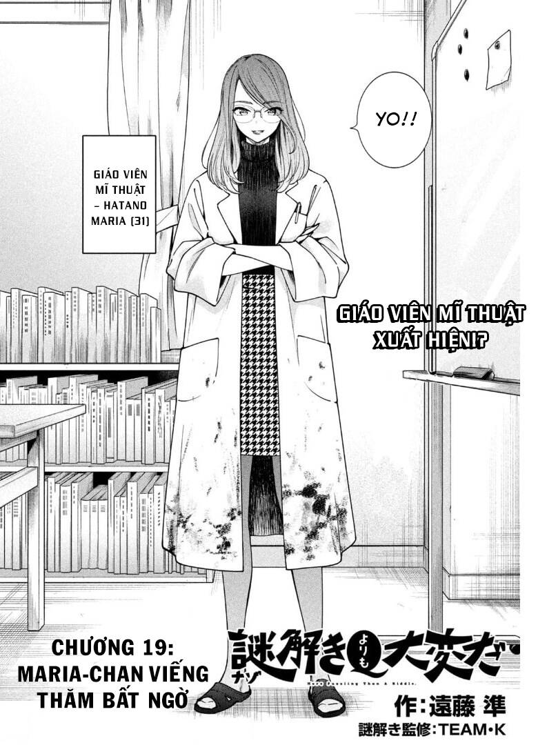 Điều Còn Khó Hơn Cả Việc Giải Đố Chapter 19 - 3