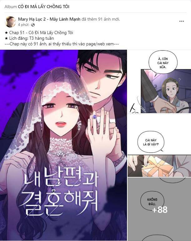 Cô Đi Mà Kết Hôn Với Chồng Tôi Đi Chapter 51.2 - 14