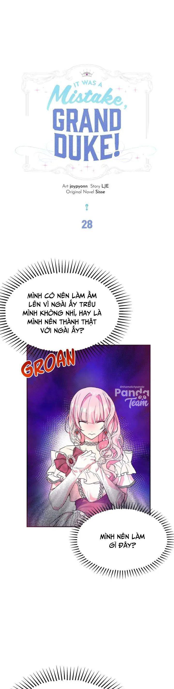 Đại Công Tước, Đó Chỉ Là Sai Lầm! Chapter 28 - 3