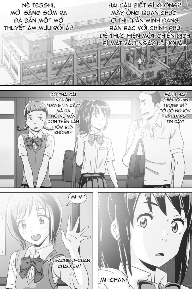 Tên Cậu Là Gì: Nghĩ Ngợi & Mộng Mơ Chapter 9 - 13