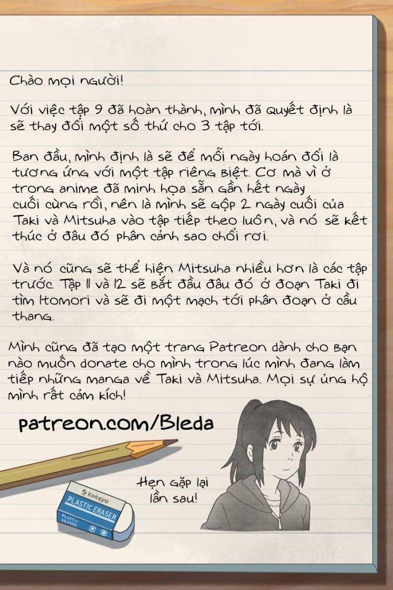 Tên Cậu Là Gì: Nghĩ Ngợi & Mộng Mơ Chapter 9 - 46