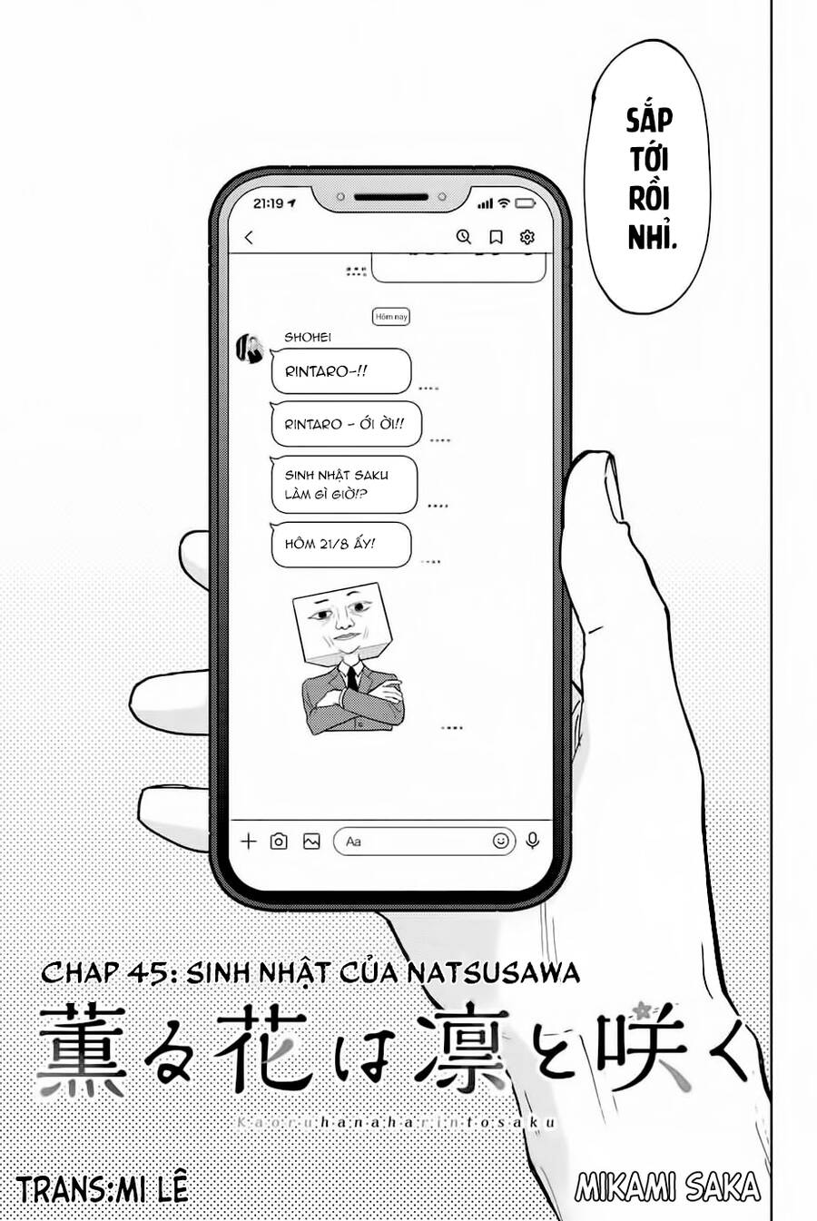 Kaoru Hana wa Rin to Saku Chapter 45 - 4