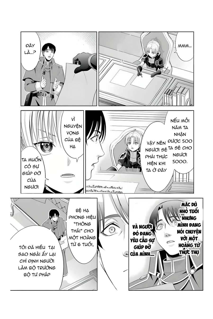 Tái Sinh Thành Quý Tộc Quyền Lực Nhất, Sở Hữu Sức Mạnh Được Sinh Ra Từ Phước Lành Chapter 10 - 38