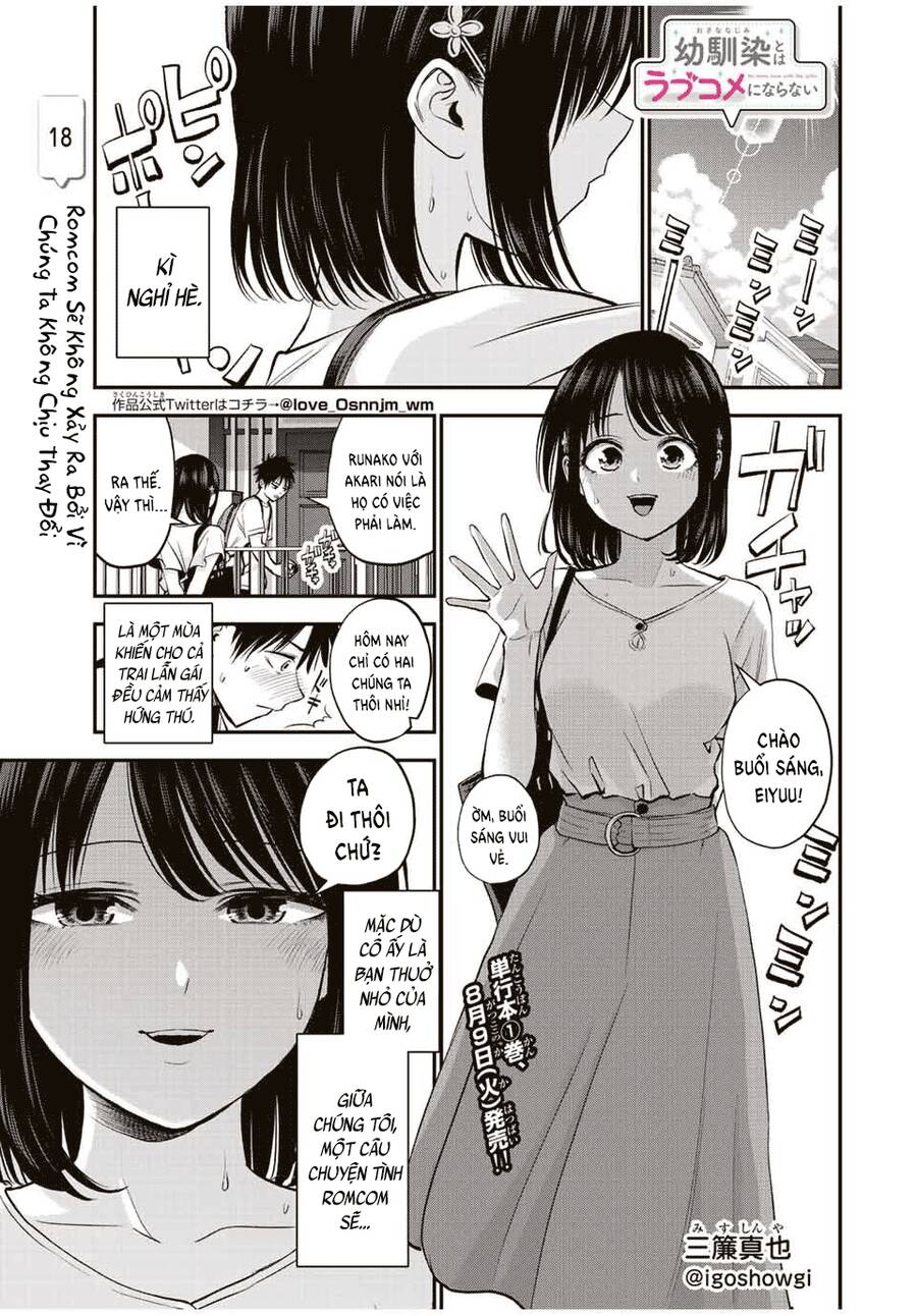 Làm Gì Có Chuyện Tình Hài Hước Giữa Bạn Thuở Nhỏ Được! Chapter 18 - 3