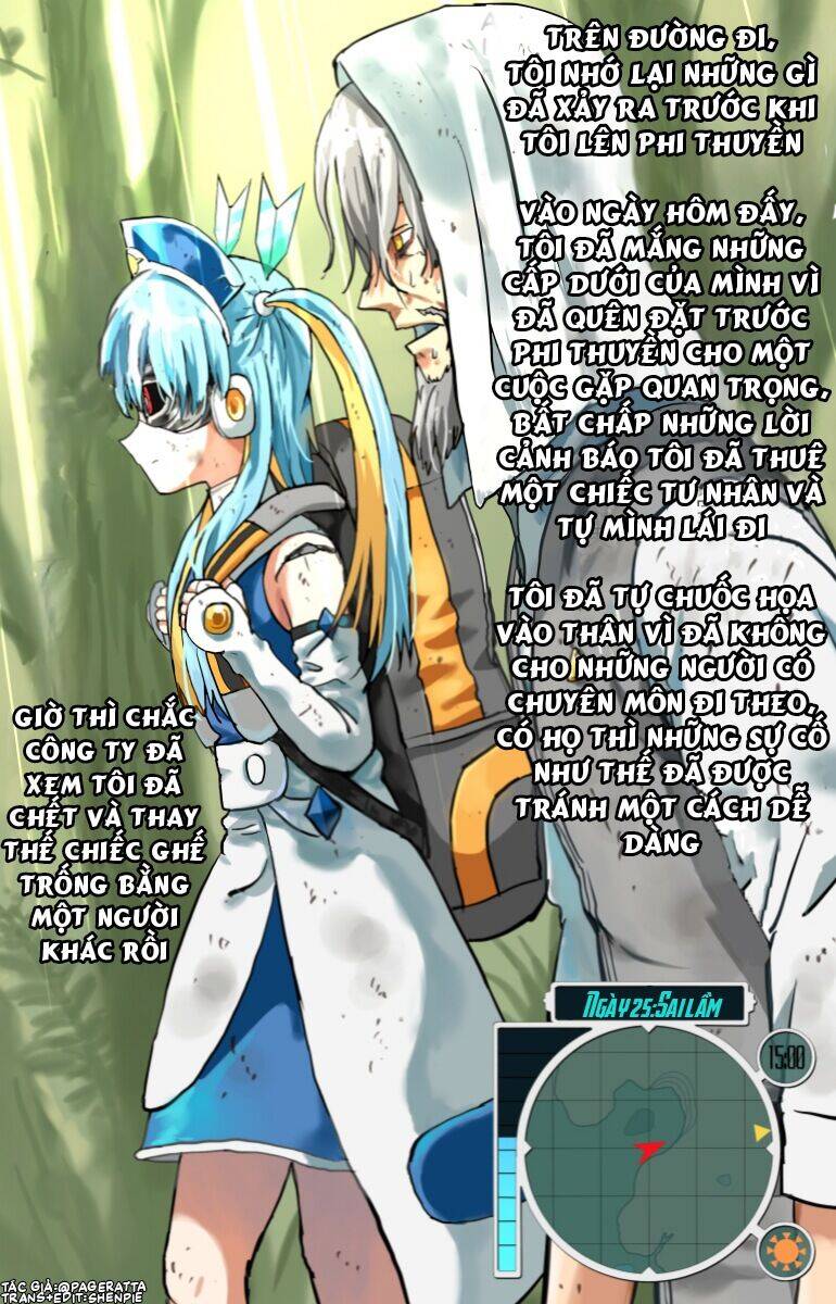 Cùng Cô Người Máy Sinh Tồn Trên Hành Tinh Bí Ẩn Chapter 25 - 1