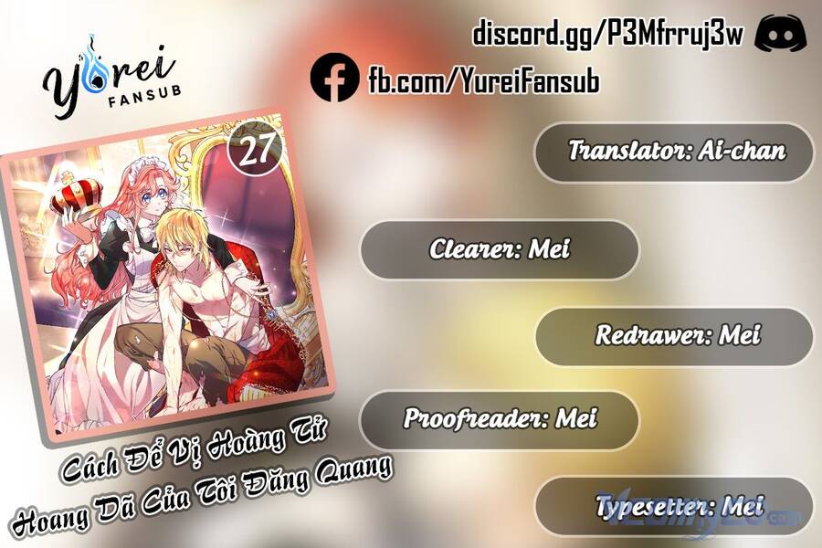 Cách Để Trao Vương Miện Cho Vị Hoàng Tử Hoang Dã Của Tôi. Chapter 27 - 1
