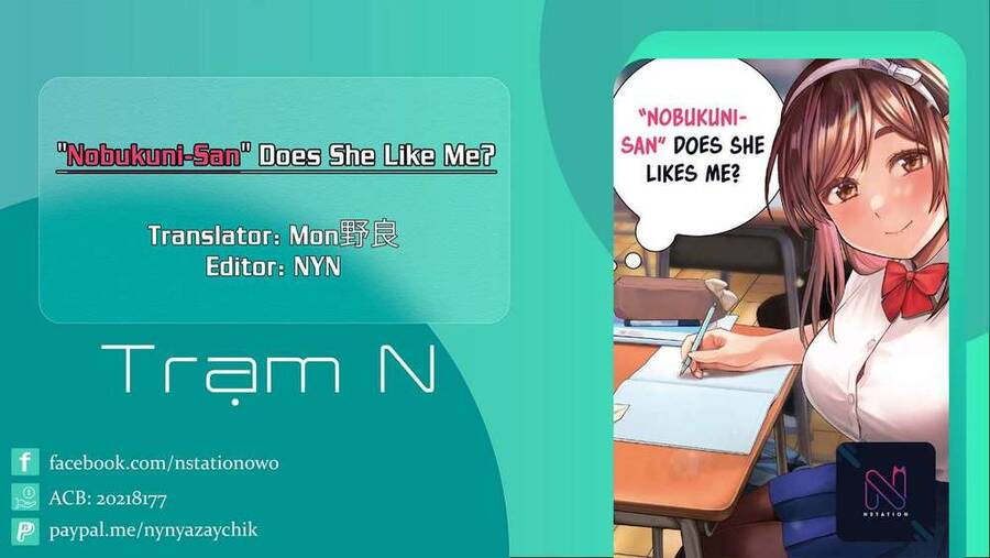 Tôi có cảm giác cô bạn Nobukuni bàn bên thích mình Chapter 13 - 1