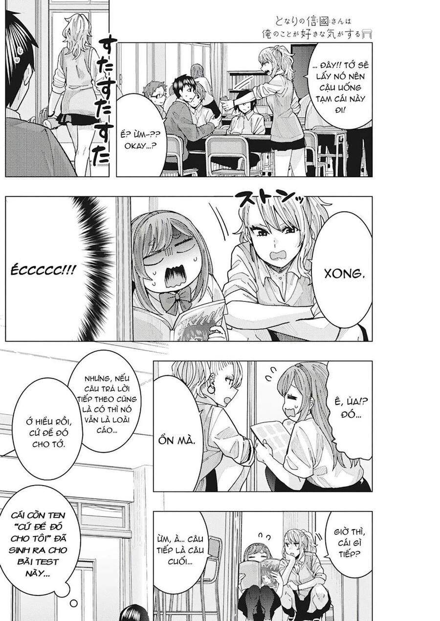 Tôi có cảm giác cô bạn Nobukuni bàn bên thích mình Chapter 14 - 13