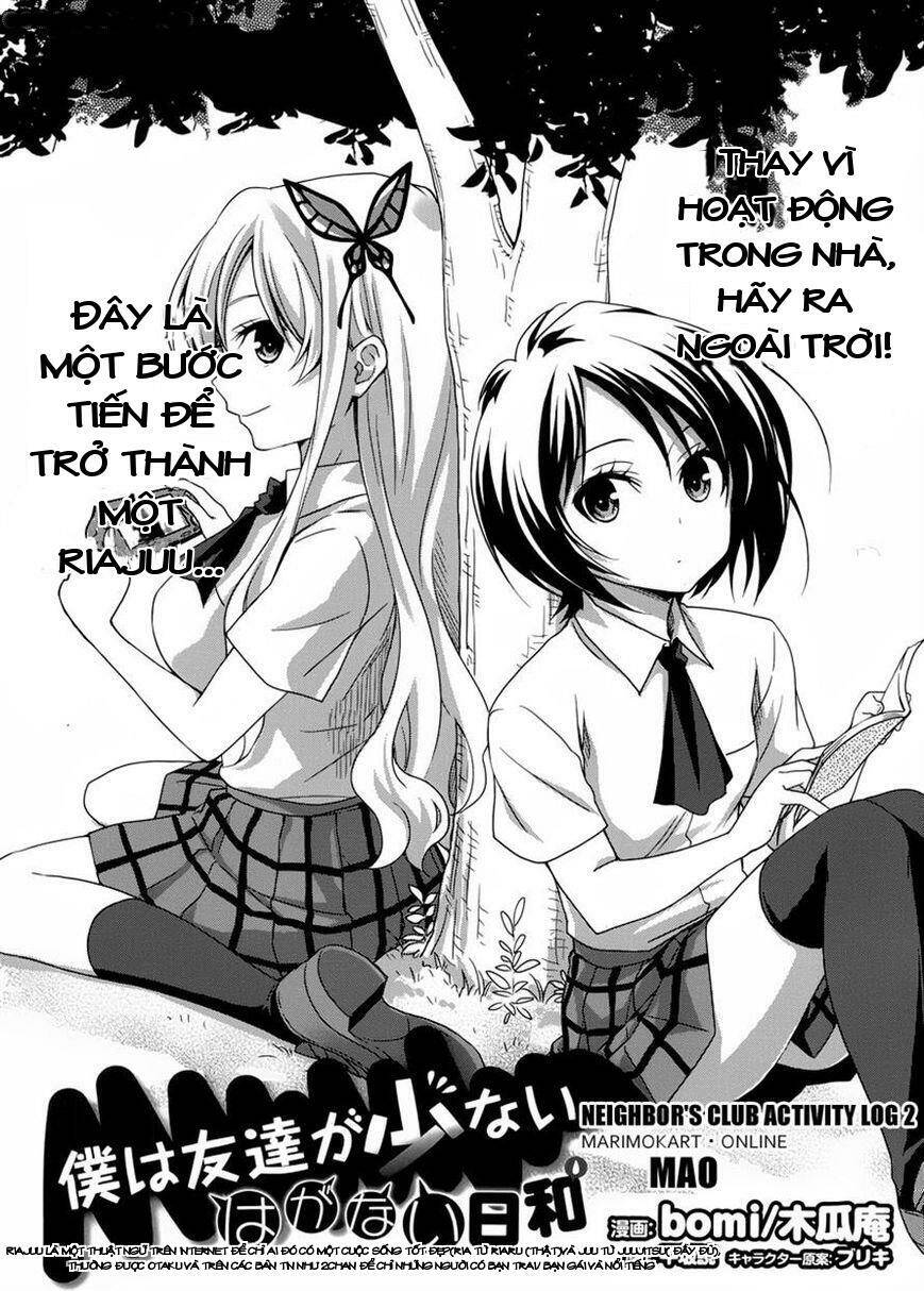 Boku Wa Tomodachi Ga Sukunai: Haganai Hiyori Chapter 2 - 3