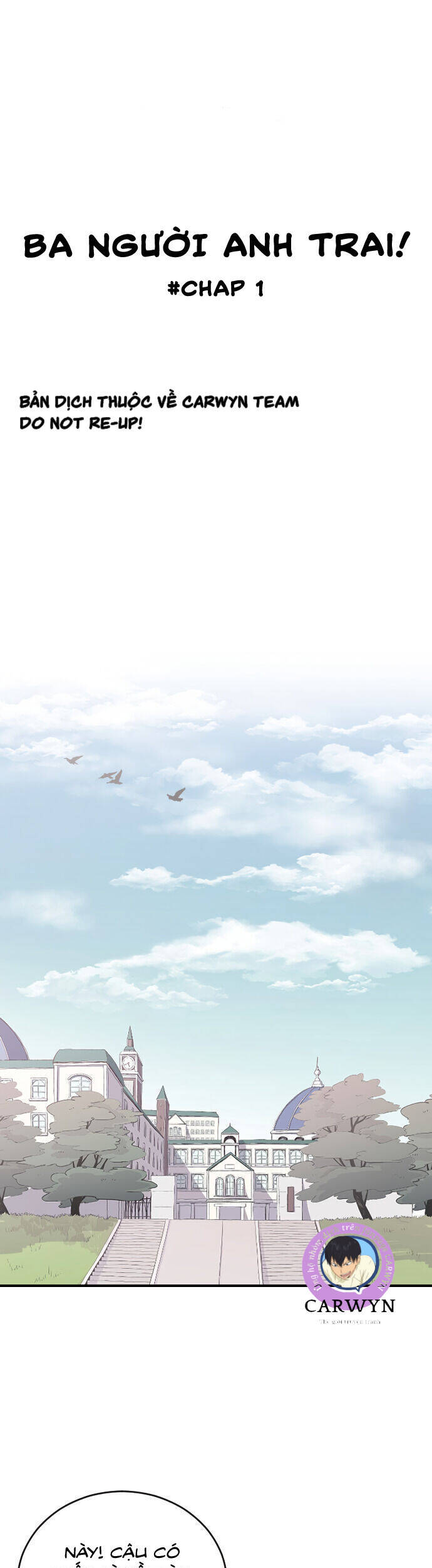 Ba Người Anh Trai Cực Phẩm Của Tôi Chapter 1 - 2
