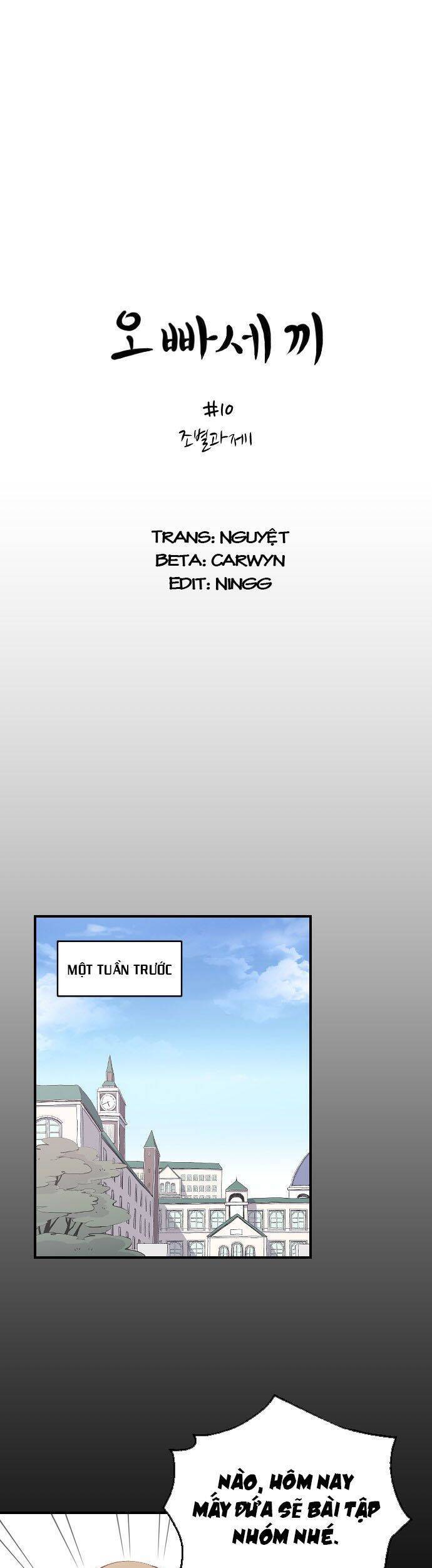 Ba Người Anh Trai Cực Phẩm Của Tôi Chapter 10 - 10