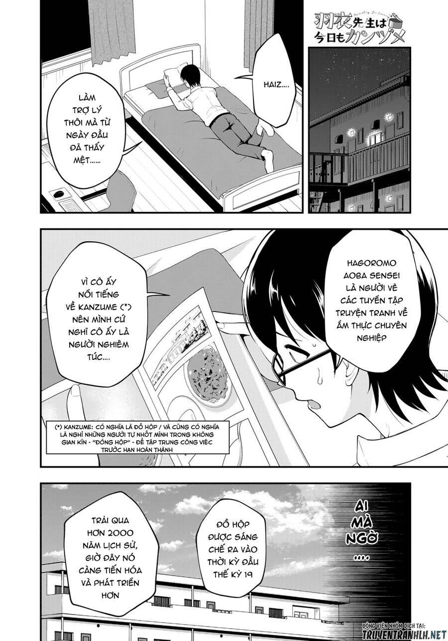 Hagoromo-Sensei Wa Kyou Mo Kandzume Chapter 2 - 3