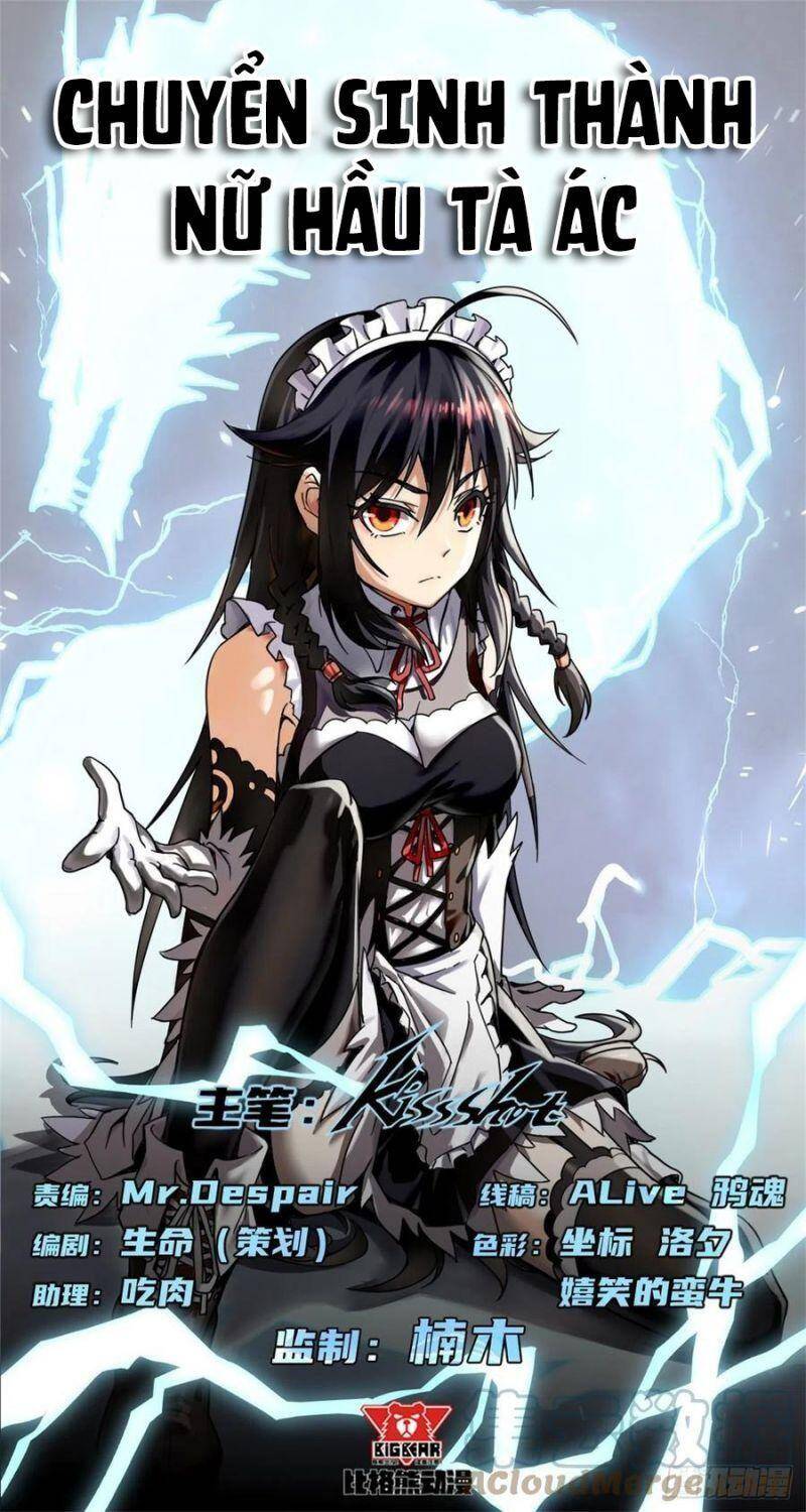 Chuyển Sinh Thành Nữ Hầu Tà Ác Chapter 1 - 1