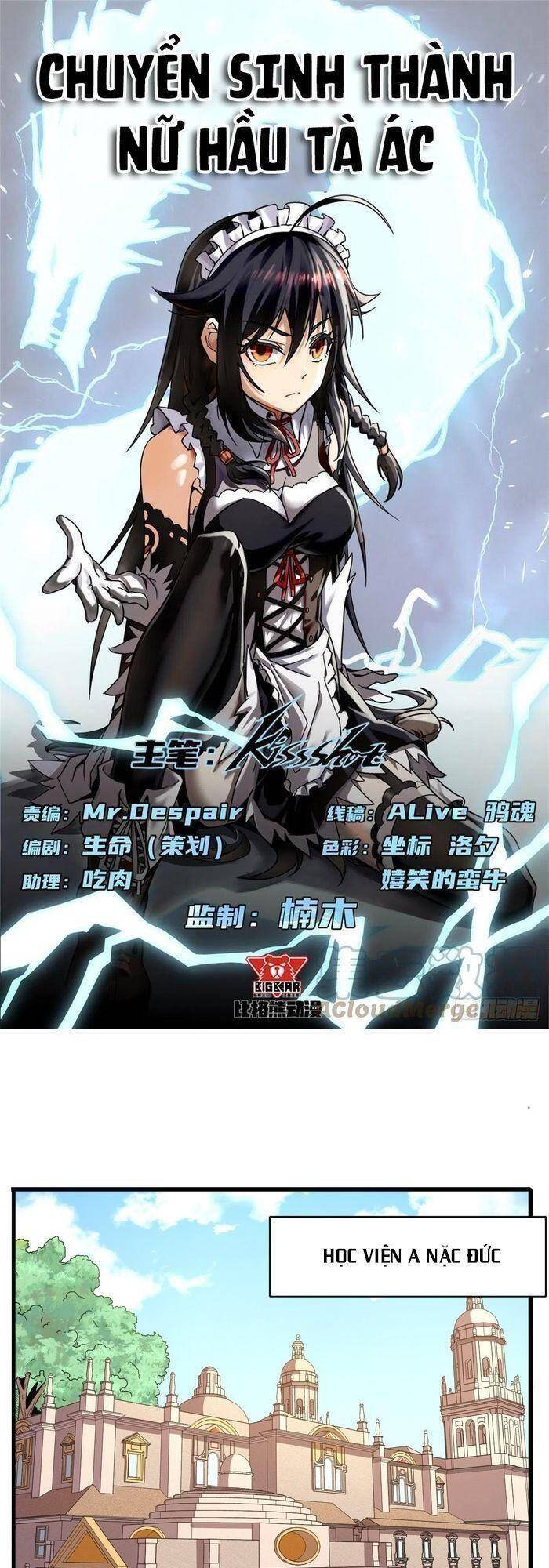 Chuyển Sinh Thành Nữ Hầu Tà Ác Chapter 6 - 1