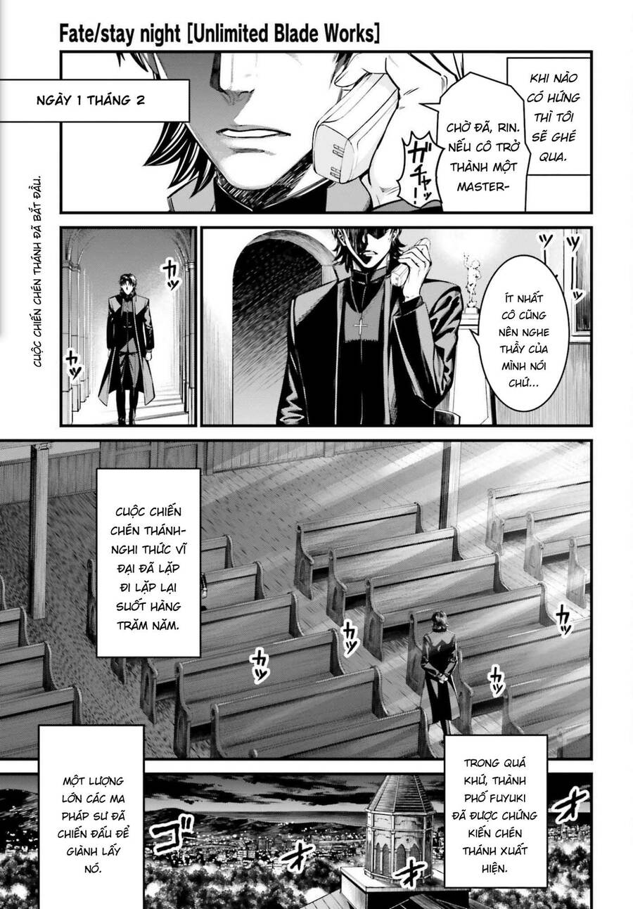 Fate/Stay Night: Unlimited Blade Works Chapter 2 - 3