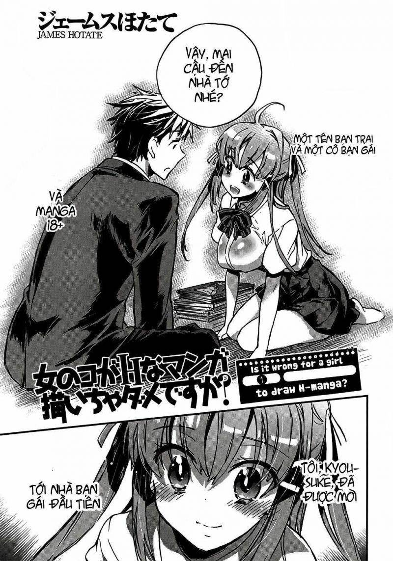 Onna No Ko Ga H-Na Manga Egaicha Dame Desuka Chapter 2 - 2