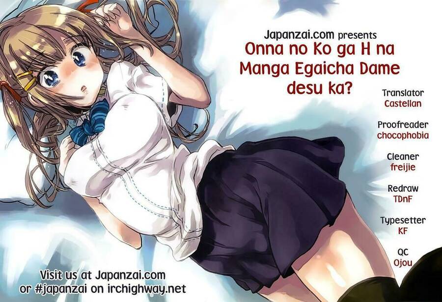Onna No Ko Ga H-Na Manga Egaicha Dame Desuka Chapter 6 - 1
