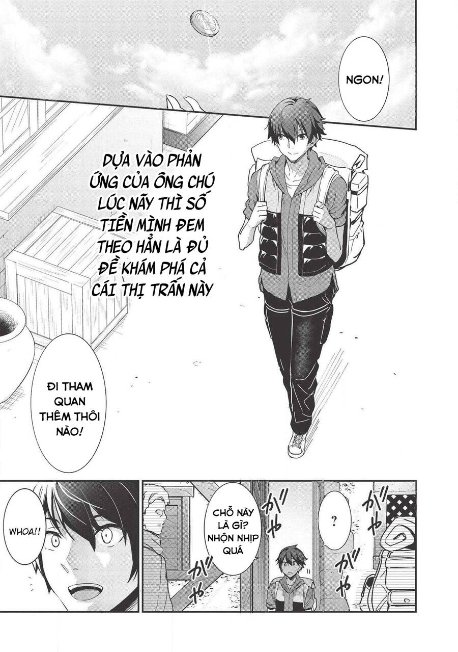 Itsudemo Jitaku Ni Kaerareru Ore Wa, Isekai De Gyoushounin O Hajimemashita Chapter 1.5 - 8