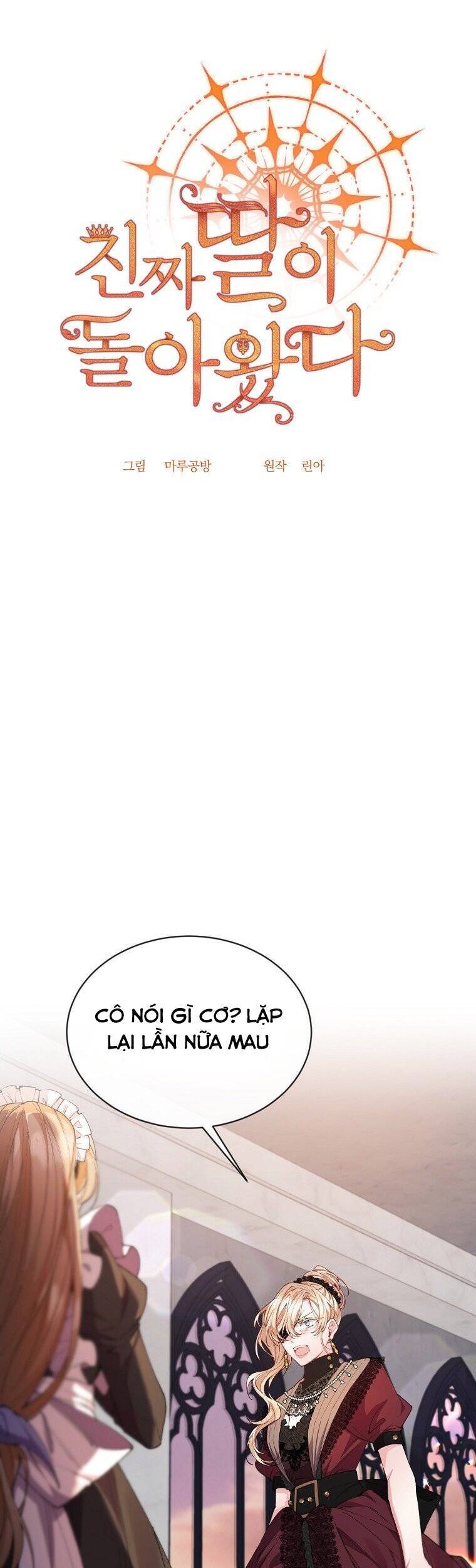 Cô Con Gái Thật Sự Đã Xuất Hiện Chapter 24 - 27