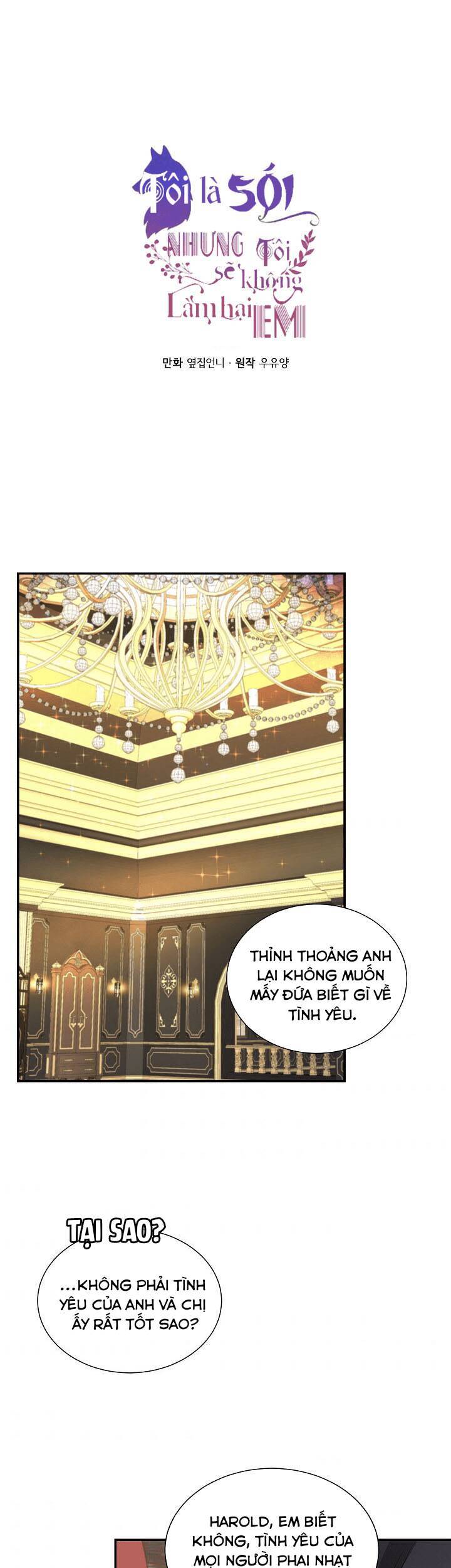 Tôi Là Sói, Nhưng Tôi Sẽ Không Làm Hại Em Chapter 13 - 2