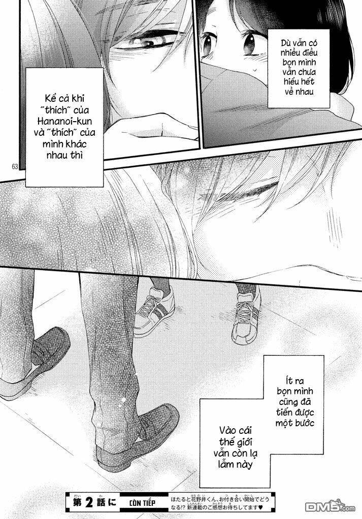 Hananoi-Kun Và Căn Bệnh Tình Yêu Chapter 1 - 62
