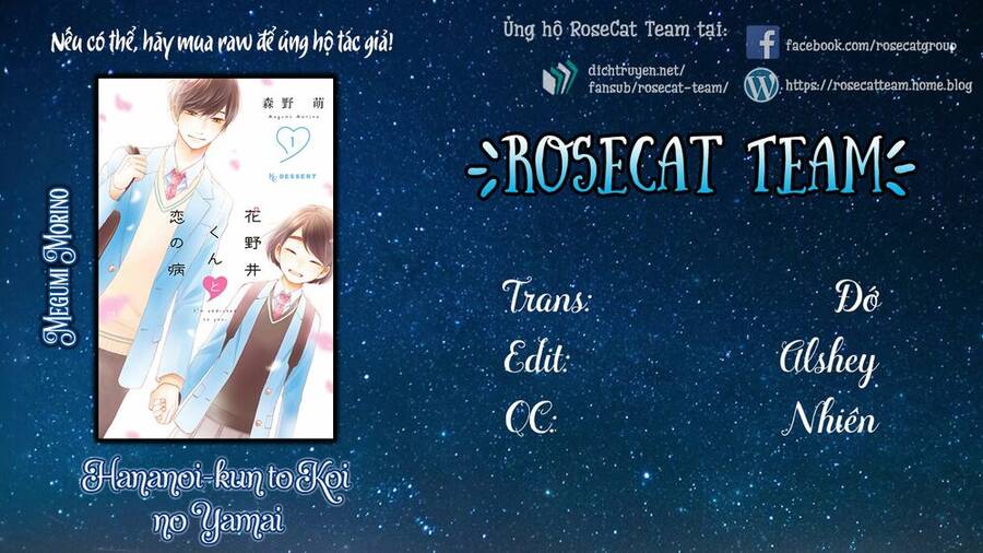 Hananoi-Kun Và Căn Bệnh Tình Yêu Chapter 13.5 - 2