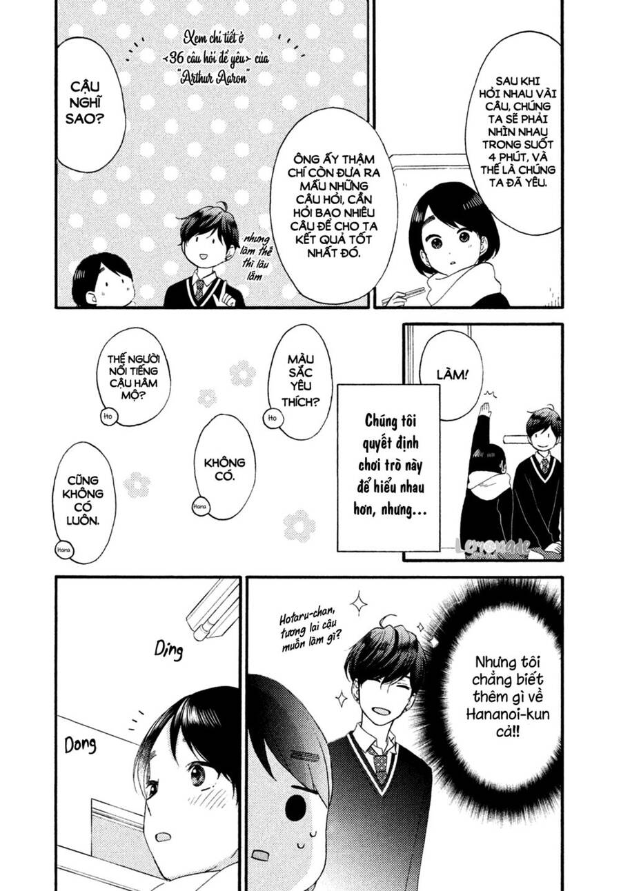 Hananoi-Kun Và Căn Bệnh Tình Yêu Chapter 13.5 - 6
