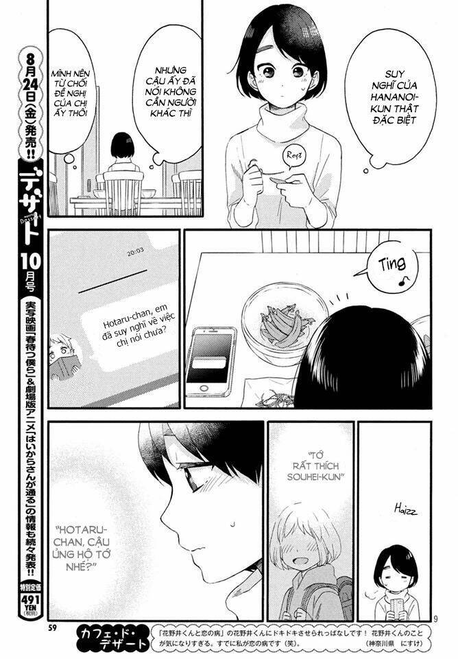 Hananoi-Kun Và Căn Bệnh Tình Yêu Chapter 7 - 11