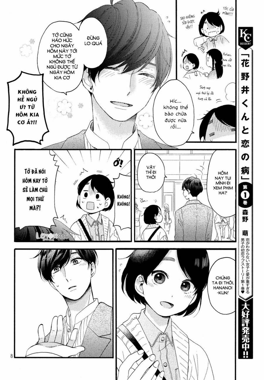 Hananoi-Kun Và Căn Bệnh Tình Yêu Chapter 8 - 10