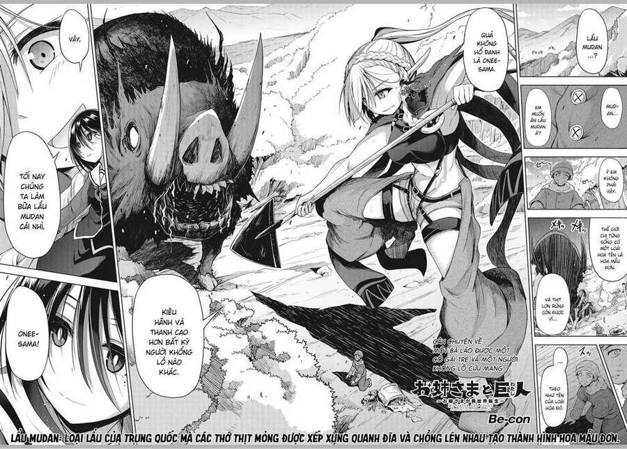 Chị Gái Tôi Và Người Khổng Lồ Chapter 1.5 - 2