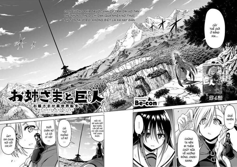 Chị Gái Tôi Và Người Khổng Lồ Chapter 4 - 3