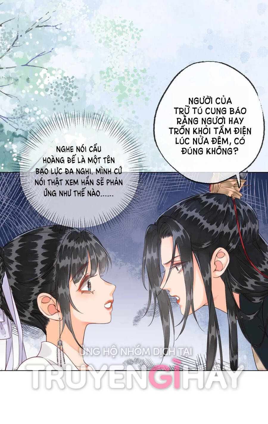 Để Ta Làm Ánh Trăng Đen Của Hôn Quân Chapter 12.1 - 8