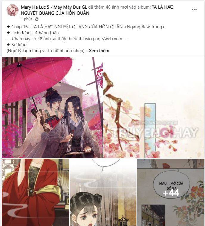 Để Ta Làm Ánh Trăng Đen Của Hôn Quân Chapter 16.1 - 1