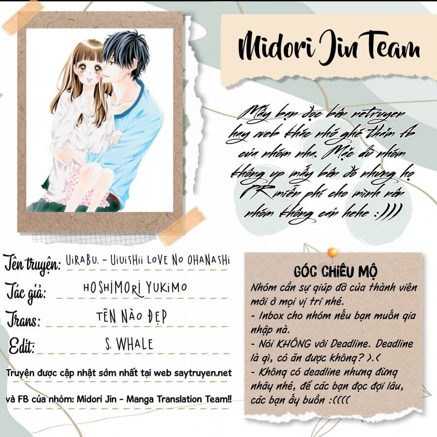 Uirabu – Uiuishii Love No Ohanashi Chapter 24 - 3