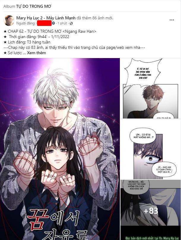 Tự Do Trong Mơ Chapter 62.2 - 2