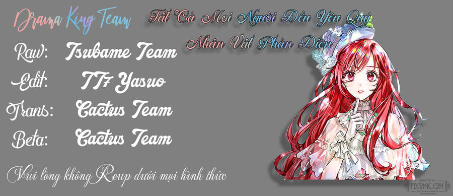 Tất Cả Mọi Người Đều Yêu Quý Nhân Vật Phản Diện Chapter 28 - 53