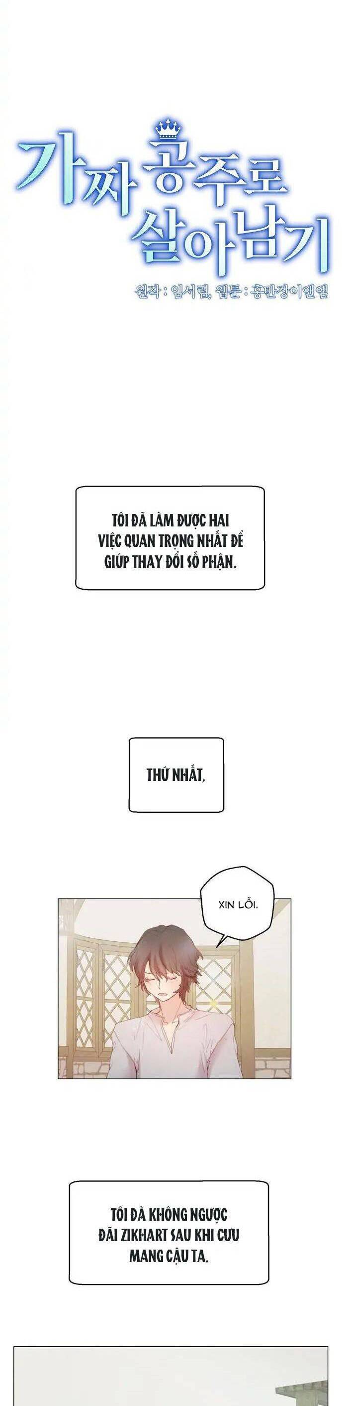 Tôi Sống Sót Như Một Nàng Công Chúa Giả Chapter 7 - 4