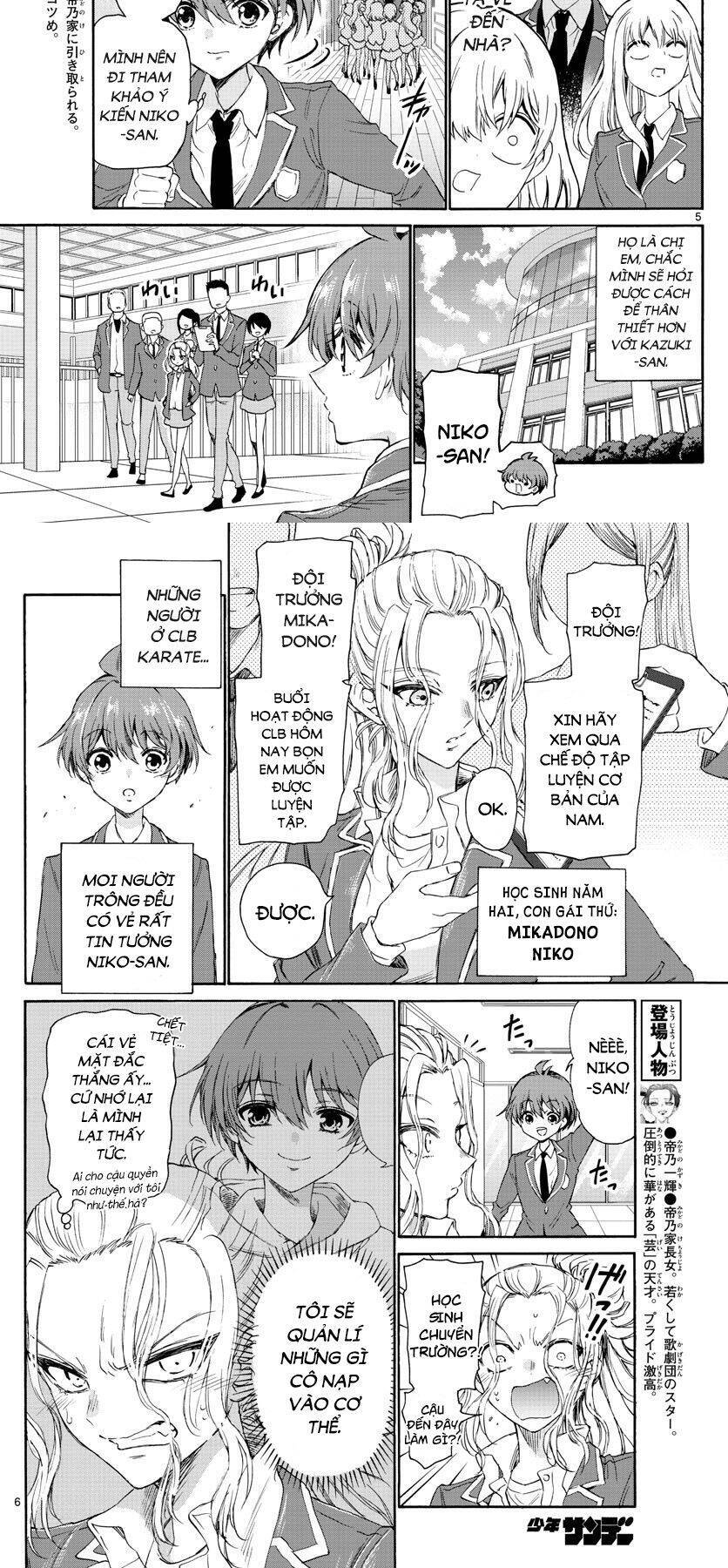 Ba Chị Em Nhà Mikadono Dễ Đối Phó Thật Đấy Chapter 4 - 6