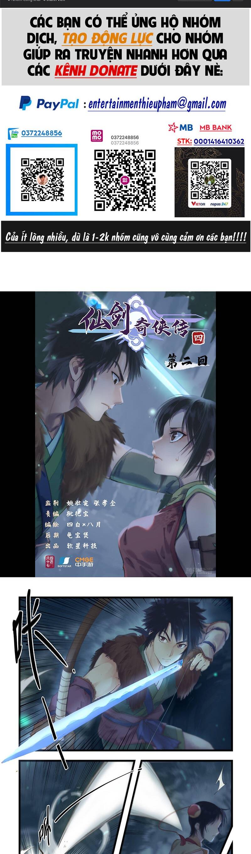 Tiên Kiếm Kỳ Hiệp Truyện Tứ Chapter 3 - 2