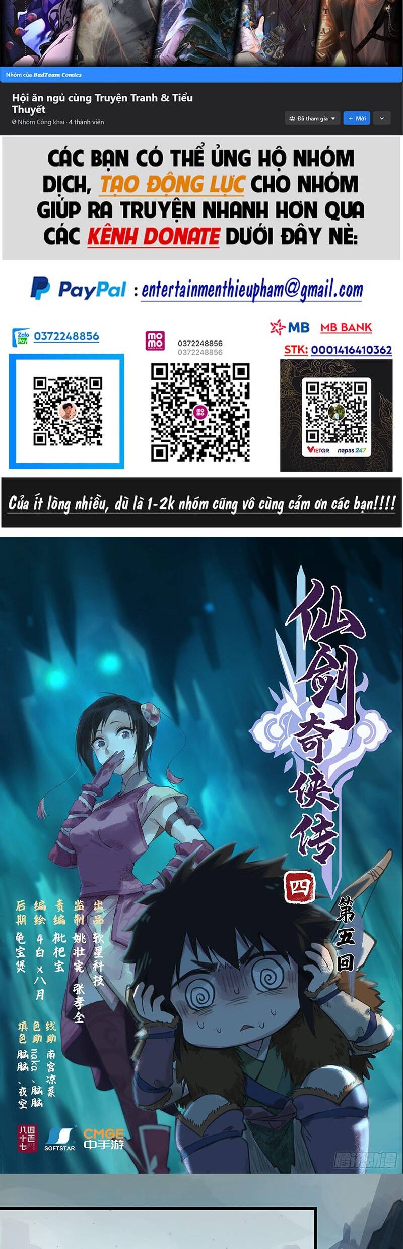 Tiên Kiếm Kỳ Hiệp Truyện Tứ Chapter 6 - 2