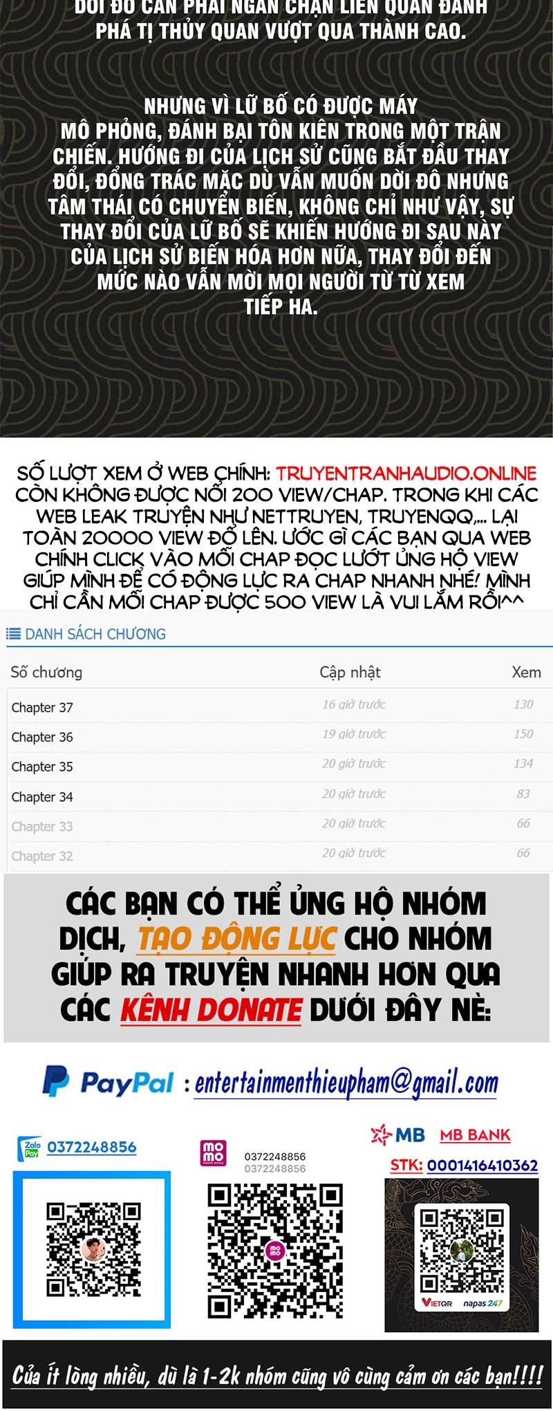 Thiên Hạ Đệ Nhất Lữ Bố Chapter 25 - 27