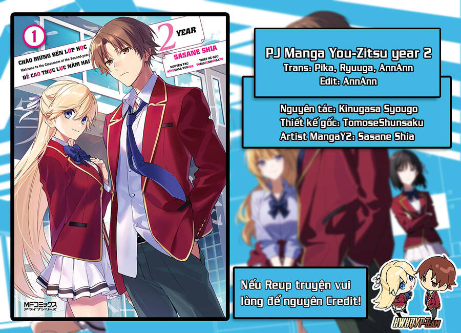 Chào Mừng Đến Với Lớp Học Đề Cao Thực Lực Năm 2 Chapter 9 - 1