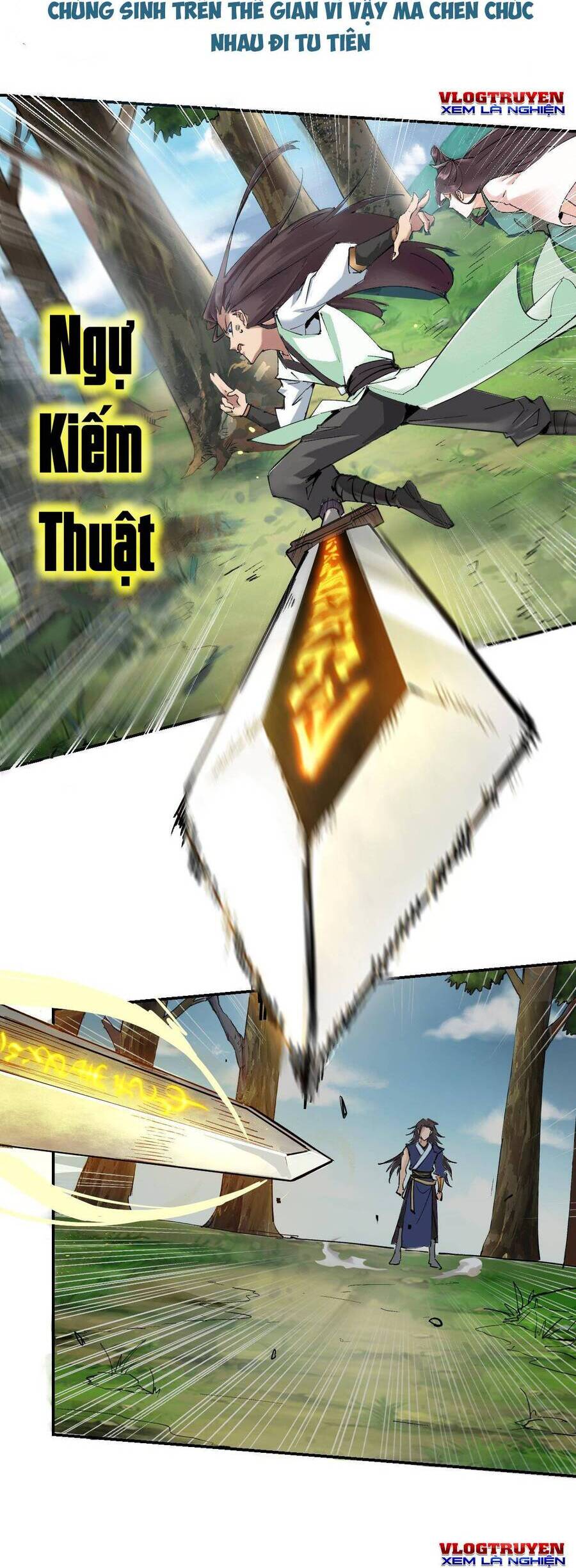 Ta Thực Sự Chỉ Biết Ngự Kiếm Thuật Chapter 1 - 4