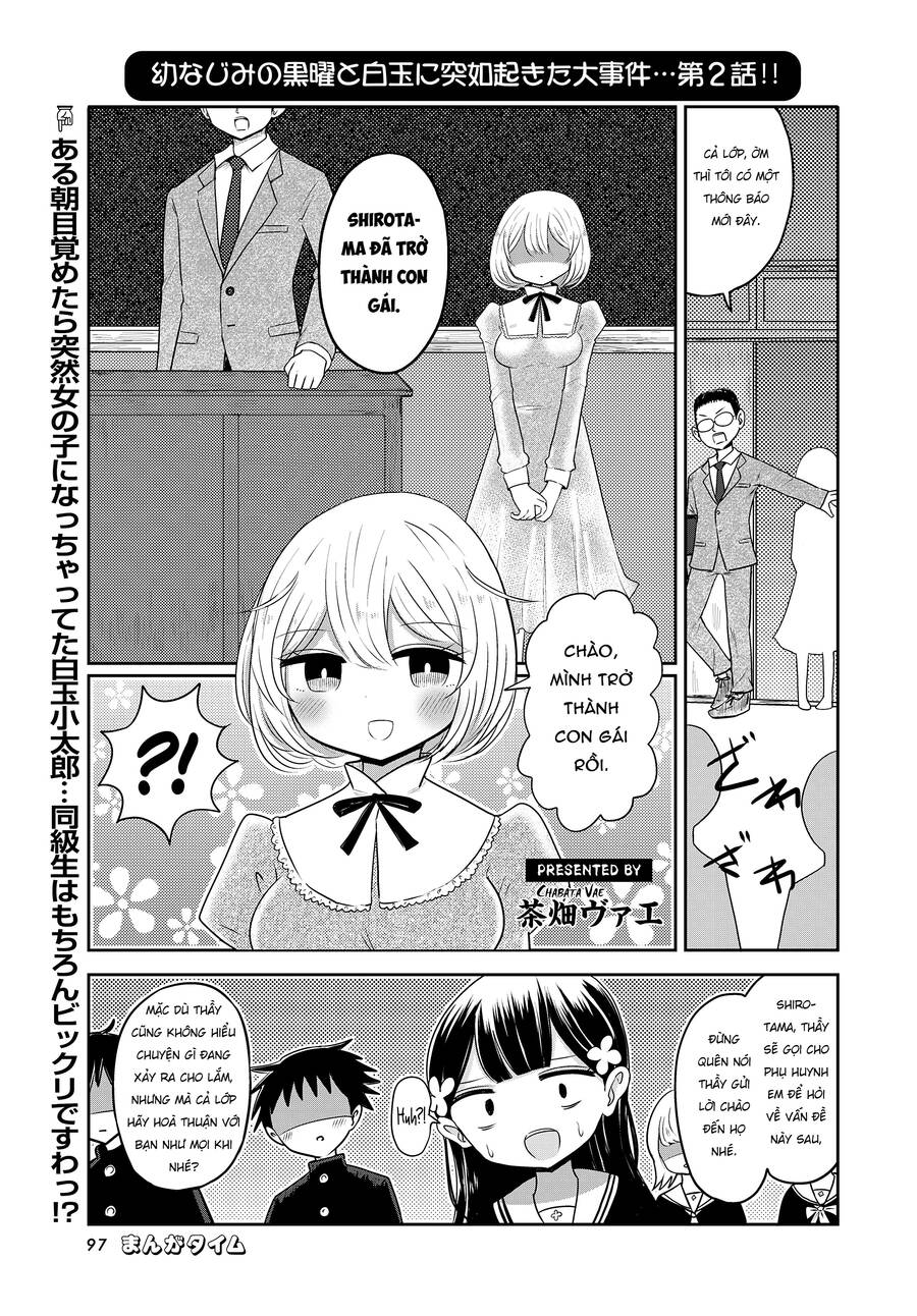 Mối Quan Hệ Kỳ Lạ Của Kuroyou-Chan Và Shirotama-Kun Chapter 2 - 2