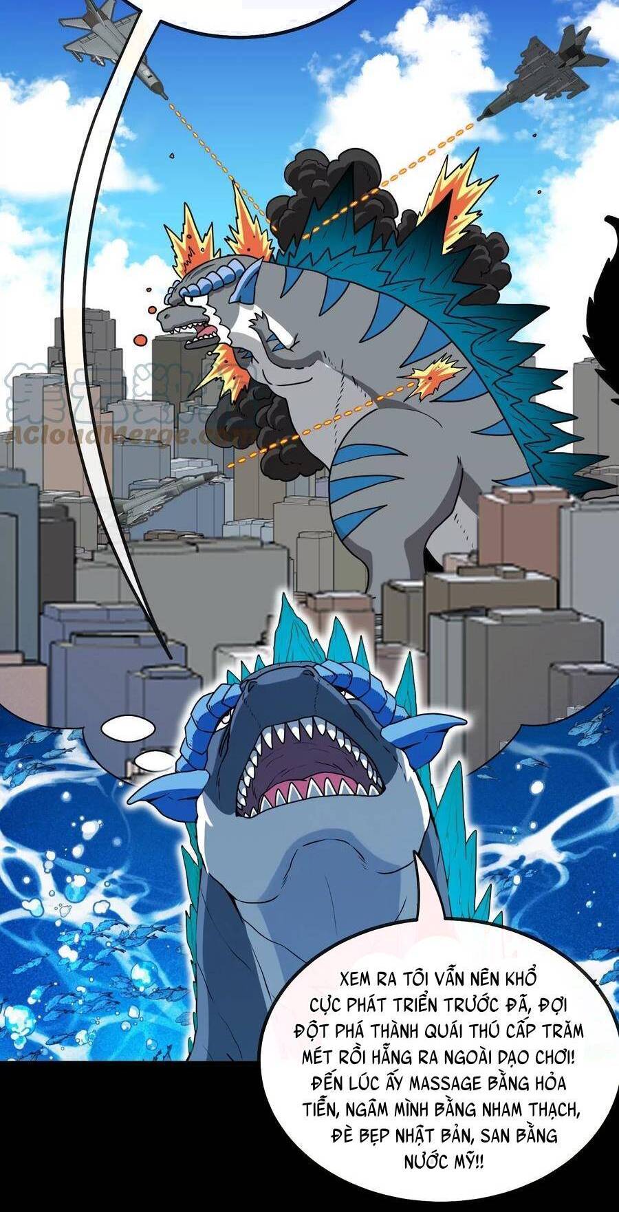 Trùng Sinh Thành Godzilla Chapter 2 - 22